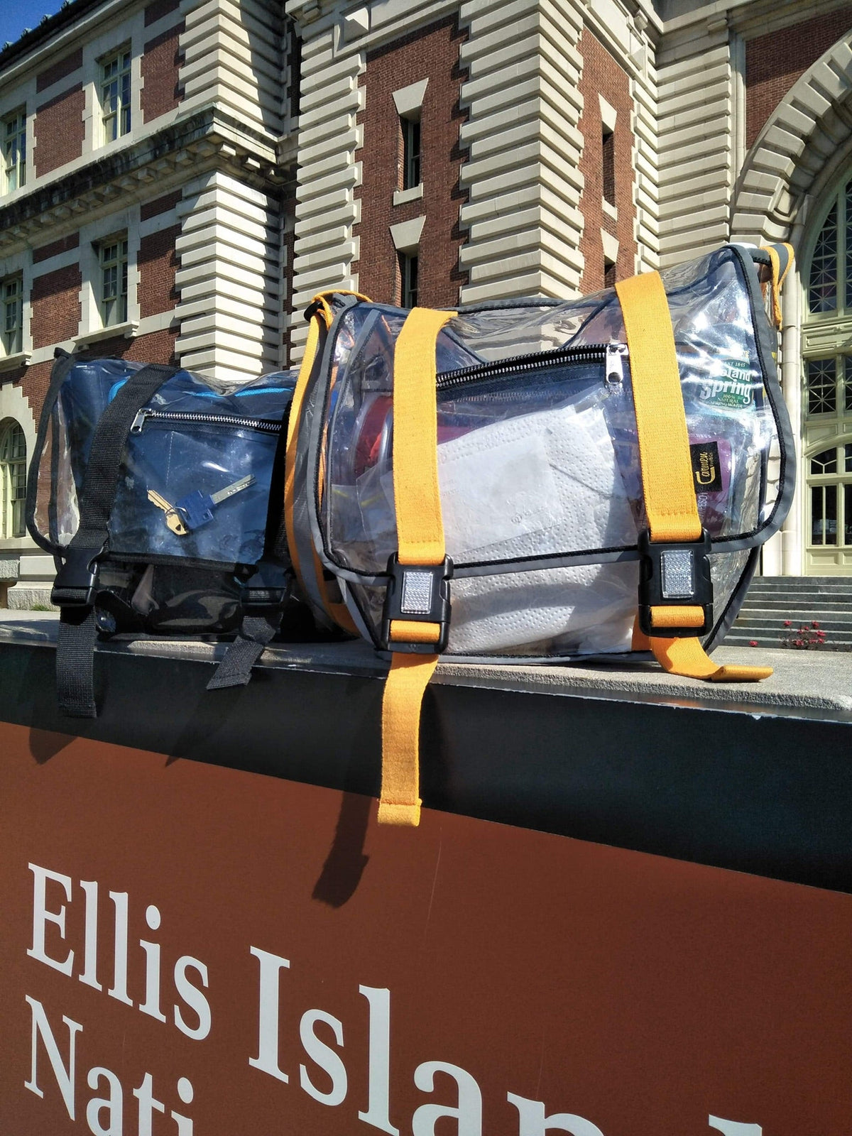 Clear Messenger Bags
